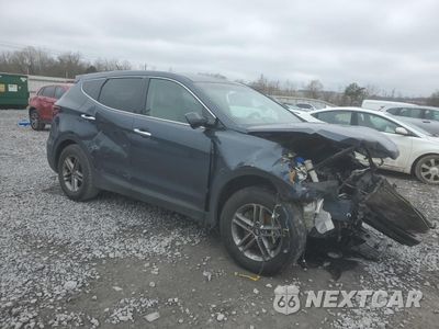 Czwarte zdjęcie samochodu z boku: 2018 HYUNDAI SANTA FE SPORT VIN:5XYZT3LB6JG521166 - miniatura