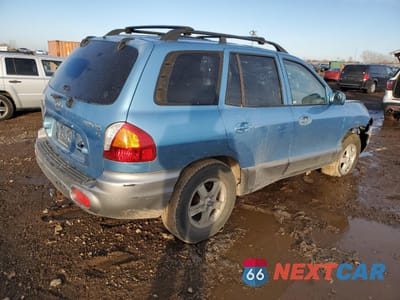 Trzecie zdjęcie samochodu z tyłu: 2003 HYUNDAI SANTA FE GLS VIN:KM8SC13D63U563292 - miniatura