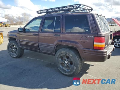 Drugie zdjęcie samochodu z przodu: 1996 JEEP GRAND CHEROKEE LIMITED VIN:1J4GZ78Y2TC311689 - miniatura