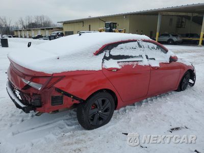 Trzecie zdjęcie samochodu z tyłu: 2021 HYUNDAI ELANTRA SEL VIN:5NPLM4AG1MH006418 - miniatura