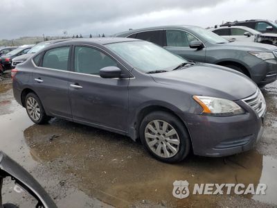 Czwarte zdjęcie samochodu z boku: 2014 NISSAN SENTRA S VIN:3N1AB7AP5EL608211 - miniatura