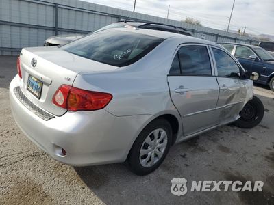 Trzecie zdjęcie samochodu z tyłu: 2010 TOYOTA COROLLA BASE VIN:1NXBU4EE3AZ185045 - miniatura