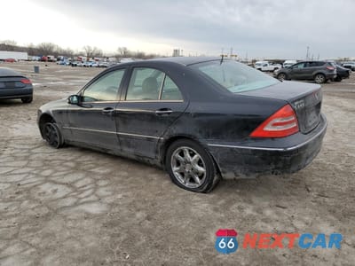 Drugie zdjęcie samochodu z przodu: 2003 MERCEDES-BENZ C 240 VIN:WDBRF61J33A412345 - miniatura