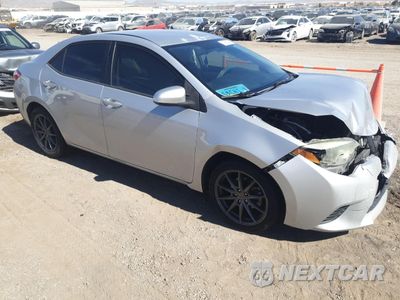 Czwarte zdjęcie samochodu z boku: 2014 TOYOTA COROLLA L VIN:5YFBURHE2EP078388 - miniatura