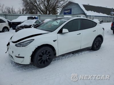 2020 TESLA MODEL Y 5YJYGDEE3LF012577 - główne zdjęcie licytacji z USA - miniatura