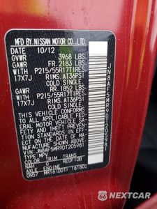 Zdjęcie 12 z 12 samochodu: 2013 NISSAN JUKE S VIN:JN8AF5MR9DT205981 - miniatura