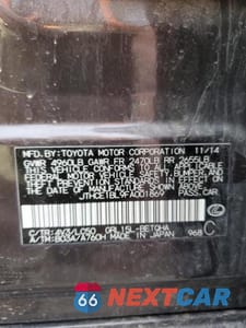 Zdjęcie 12 z 12 samochodu: 2015 LEXUS GS 350 VIN:JTHCE1BL9FA001869 - miniatura