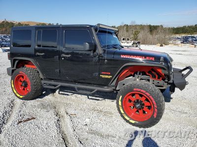 Czwarte zdjęcie samochodu z boku: 2015 JEEP WRANGLER UNLIMITED SPORT VIN:1C4BJWDG1FL689070 - miniatura