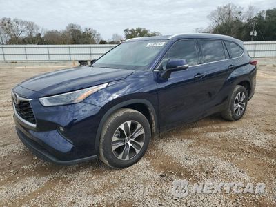 2022 TOYOTA HIGHLANDER XLE 5TDGZRAHXNS560237 - główne zdjęcie licytacji z USA - miniatura