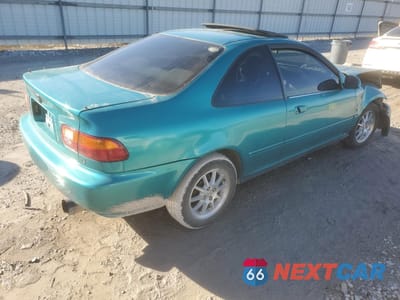 Trzecie zdjęcie samochodu z tyłu: 1995 HONDA CIVIC EX VIN:1HGEJ1222SL021538 - miniatura