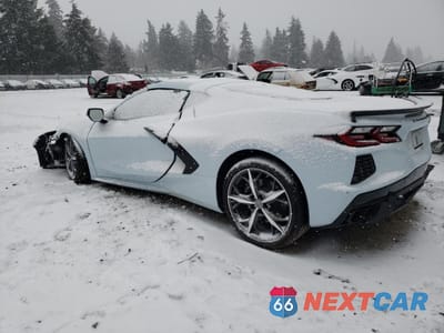 Drugie zdjęcie samochodu z przodu: 2023 CHEVROLET CORVETTE STINGRAY 2LT VIN:1G1YB2D45P5117620 - miniatura