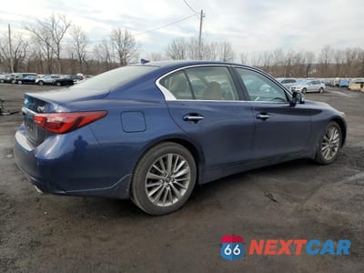 Trzecie zdjęcie samochodu z tyłu: 2024 INFINITI Q50 LUXE VIN:JN1EV7BR7RM631722 - miniatura