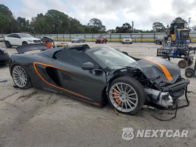 Czwarte zdjęcie samochodu z boku: 2016 MCLAREN AUTOMOTIVE 650S SPIDER VIN:SBM11FAA6GW006122 - miniatura