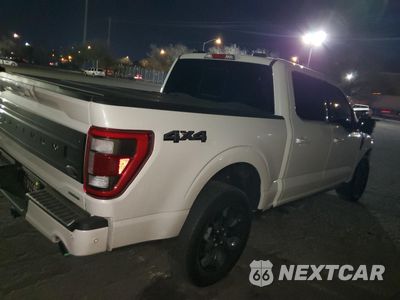 Trzecie zdjęcie samochodu z tyłu: 2023 FORD F150 SUPERCREW VIN:1FTFW1E89PFA98224 - miniatura