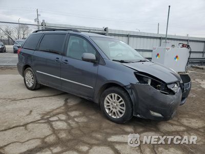 Czwarte zdjęcie samochodu z boku: 2008 TOYOTA SIENNA XLE VIN:5TDBK22C98S018754 - miniatura