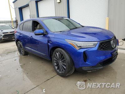 Czwarte zdjęcie samochodu z boku: 2022 ACURA RDX A-SPEC ADVANCE VIN:5J8TC2H85NL007852 - miniatura