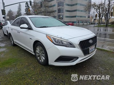 2016 HYUNDAI SONATA HYBRID KMHE24L14GA011398 - główne zdjęcie licytacji z USA - miniatura