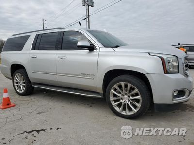 Czwarte zdjęcie samochodu z boku: 2018 GMC YUKON XL C1500 SLT VIN:1GKS1GKC7JR386214 - miniatura