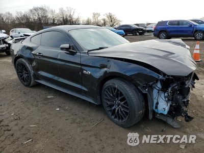 Czwarte zdjęcie samochodu z boku: 2019 FORD MUSTANG GT VIN:1FA6P8CF7K5200700 - miniatura