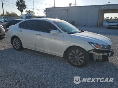 Czwarte zdjęcie samochodu z boku: 2015 HONDA ACCORD EXL VIN:1HGCR2F83FA172863 - miniatura
