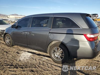 Drugie zdjęcie samochodu z przodu: 2011 HONDA ODYSSEY EXL VIN:5FNRL5H63BB064235 - miniatura
