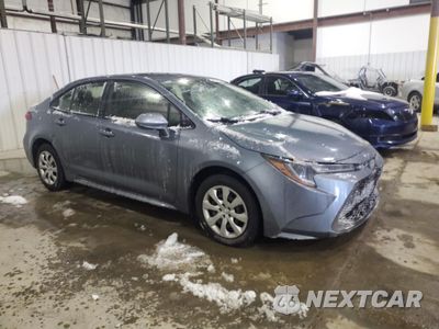 Czwarte zdjęcie samochodu z boku: 2020 TOYOTA COROLLA LE VIN:JTDEPRAEXLJ034090 - miniatura