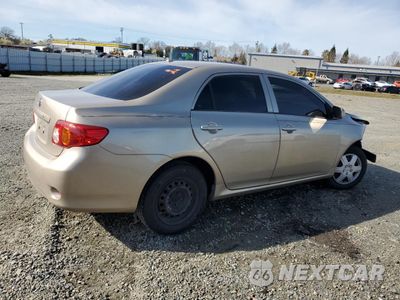 Trzecie zdjęcie samochodu z tyłu: 2009 TOYOTA COROLLA BASE VIN:2T1BU40E19C163596 - miniatura