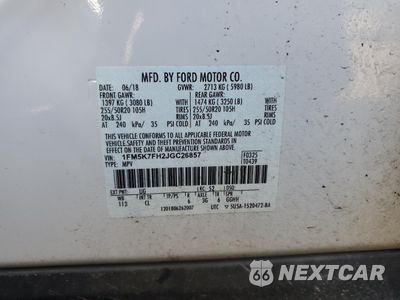 Zdjęcie 15 z 16 samochodu: 2018 FORD EXPLORER LIMITED VIN:1FM5K7FH2JGC26857 - miniatura