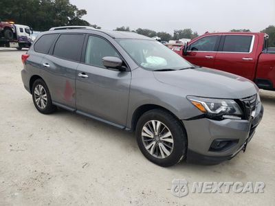 Czwarte zdjęcie samochodu z boku: 2019 NISSAN PATHFINDER S VIN:5N1DR2MN6KC610796 - miniatura