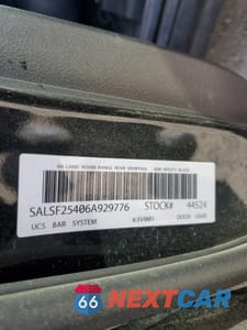 Zdjęcie 13 z 13 samochodu: 2006 LAND ROVER RANGE ROVER SPORT HSE VIN:SALSF25406A929776 - miniatura