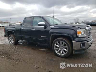 Czwarte zdjęcie samochodu z boku: 2014 GMC SIERRA K1500 SLE VIN:1GTV2UEC0EZ384097 - miniatura