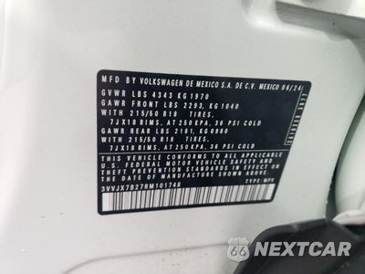 Zdjęcie 13 z 14 samochodu: 2024 VOLKSWAGEN TAOS SE VIN:3VVJX7B27RM101748 - miniatura