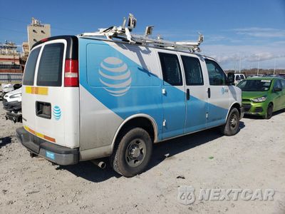 Trzecie zdjęcie samochodu z tyłu: 2014 CHEVROLET EXPRESS G2500 VIN:1GCWGFCA4E1913990 - miniatura