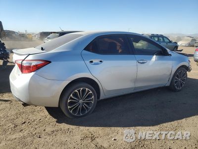 Trzecie zdjęcie samochodu z tyłu: 2014 TOYOTA COROLLA L VIN:5YFBURHE4EP137893 - miniatura