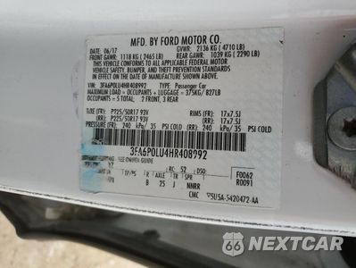 Zdjęcie 12 z 13 samochodu: 2017 FORD FUSION SE HYBRID VIN:3FA6P0LU4HR408992 - miniatura