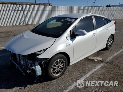 2021 TOYOTA PRIUS PRIME LE JTDKAMFP5M3175754 - główne zdjęcie licytacji z USA - miniatura