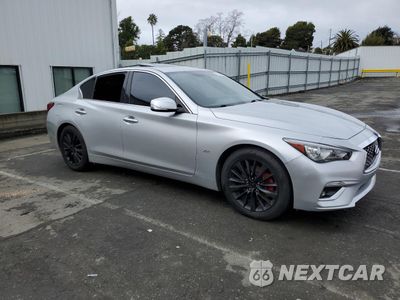 Czwarte zdjęcie samochodu z boku: 2020 INFINITI Q50 PURE VIN:JN1EV7AP9LM208230 - miniatura