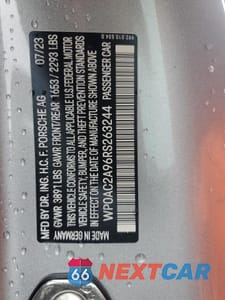 Zdjęcie 14 z 14 samochodu: 2024 PORSCHE 911 GT3 VIN:WP0AC2A96RS263244 - miniatura