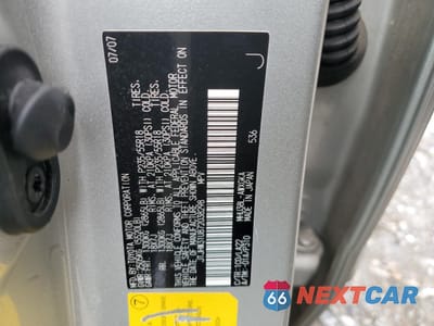 Zdjęcie 13 z 13 samochodu: 2007 LEXUS RX 400H VIN:JTJHW31U872038298 - miniatura