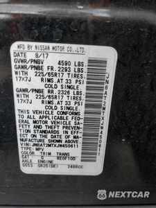Zdjęcie 14 z 14 samochodu: 2018 NISSAN ROGUE S VIN:JN8AT2MTXJW450611 - miniatura