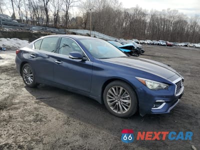Czwarte zdjęcie samochodu z boku: 2024 INFINITI Q50 LUXE VIN:JN1EV7BR7RM631722 - miniatura
