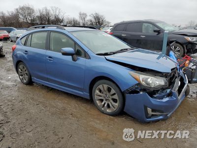 Czwarte zdjęcie samochodu z boku: 2016 SUBARU IMPREZA SPORT VIN:JF1GPAS67G8213692 - miniatura