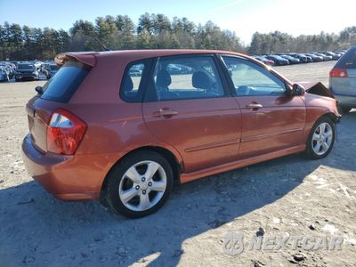 Trzecie zdjęcie samochodu z tyłu: 2009 KIA SPECTRA SX VIN:KNAFE242495023569 - miniatura
