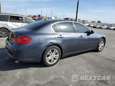 Trzecie zdjęcie samochodu z tyłu: 2012 INFINITI G25 BASE VIN:JN1DV6AP4CM701626 - miniatura