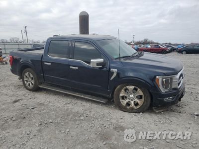 Czwarte zdjęcie samochodu z boku: 2023 FORD F150 SUPERCREW VIN:1FTFW1E89PFB18889 - miniatura