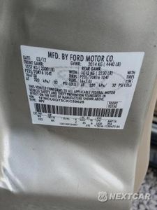 Zdjęcie 13 z 13 samochodu: 2012 FORD ESCAPE XLT VIN:1FMCU0D75CKC59628 - miniatura