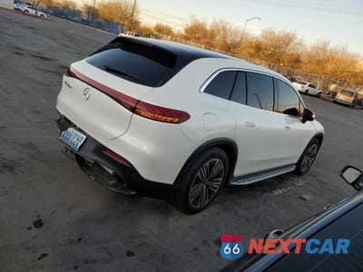 Trzecie zdjęcie samochodu z tyłu: 2023 MERCEDES-BENZ EQS SUV 450+ VIN:4JGDM2DB6PA010965 - miniatura