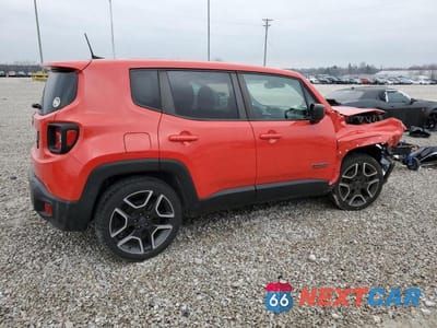 Trzecie zdjęcie samochodu z tyłu: 2021 JEEP RENEGADE SPORT VIN:ZACNJCAB0MPM55951 - miniatura