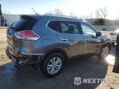 Trzecie zdjęcie samochodu z tyłu: 2015 NISSAN ROGUE S VIN:KNMAT2MT8FP530616 - miniatura