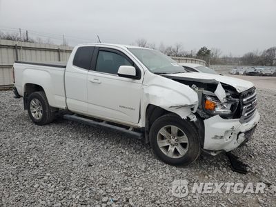 Czwarte zdjęcie samochodu z boku: 2018 GMC CANYON SLE VIN:1GTH5CEN9J1227550 - miniatura
